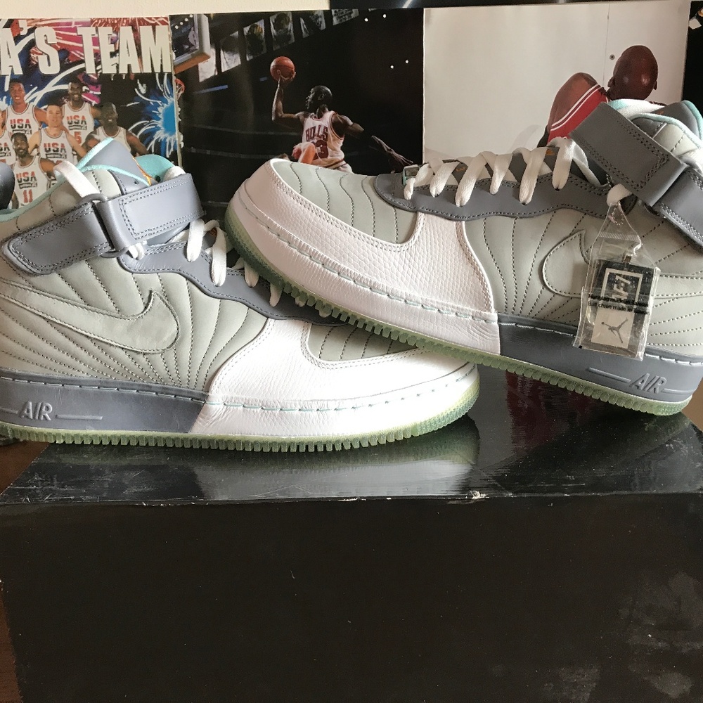 Nike Air Jordan Force (AJF 12) Fusion LS silver